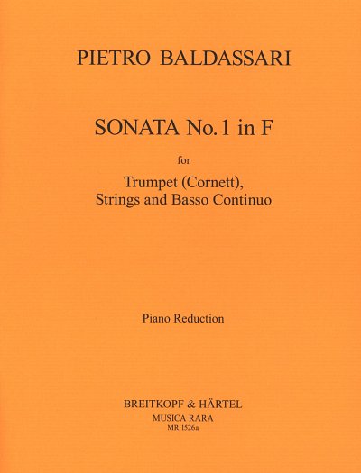 P. Baldassare: Sonata F-Dur Nr. 1 fü, Trp/KrnKlav (KlavpaSt)