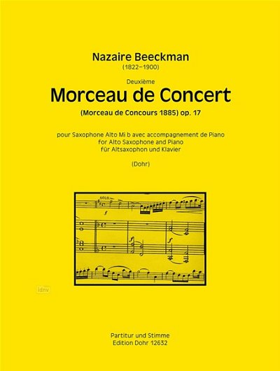 N. Beeckman: Deuxième Morceau de Concert op. 17