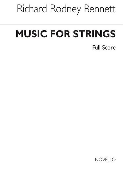 R.R. Bennett: Music For Strings, 1Str