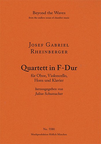 J. Rheinberger: Quartett in F-Dur, ObHrnVcKlv (KlavpaSt)