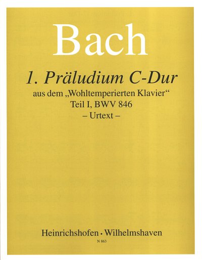 J.S. Bach: 1. Präludium  C-Dur BWV 846, Cemb/Klav