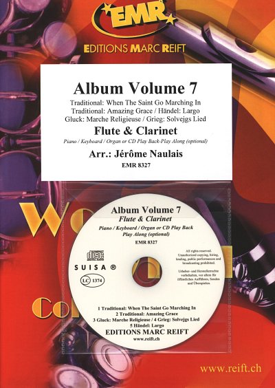 J. Naulais: Album Volume 7, FlKlar (+CD)