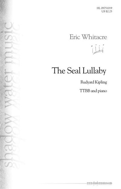 E. Whitacre: The Seal Lullaby, Mch4Klav (Part.)