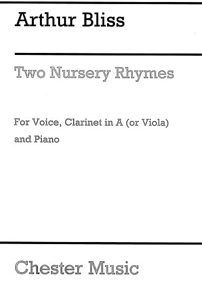 A. Bliss: Two Nursery Rhymes
