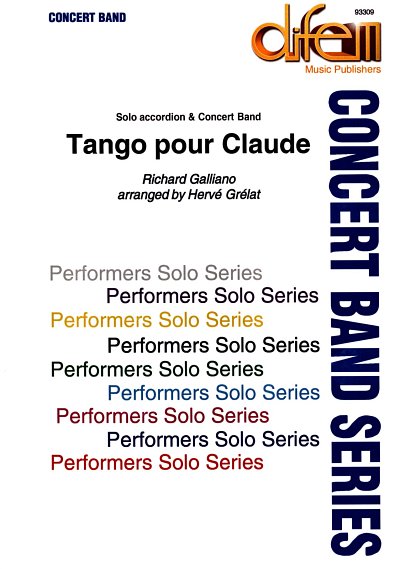 R. Galliano: Tango pour Claude (accordéon & harmonie (Pa+St)