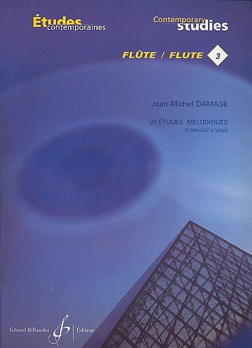 J.-M. Damase: 20 Études melodiques - flute 3, Fl