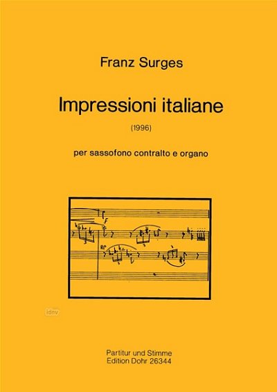 F. Surges: Impressioni italiane (PaSt)