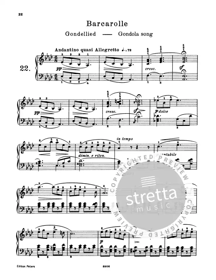 F. Burgmueller: 25 leichte Etueden op. 100 fuer Klavier zu z (2)