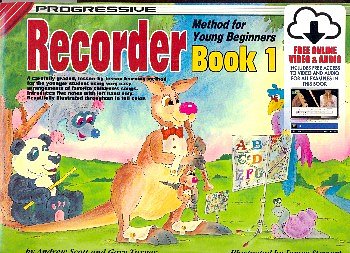 G. Turner: Progressive Recorder Book 1 (Bu+CD)