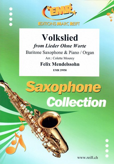 F. Mendelssohn Barth: Volkslied, BarsaxKlav/O