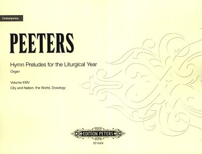 F. Peeters: 213 Choralvorspiele für das Kirchenjahr für Orgel op. 100, Band 24