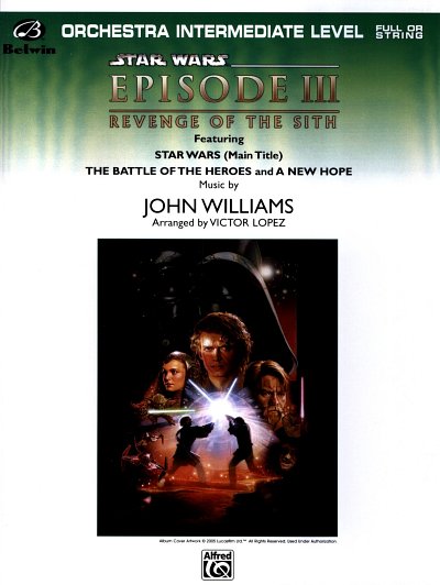 J. Williams: Star Wars Episode 3, SinfOrch (Pa+St)