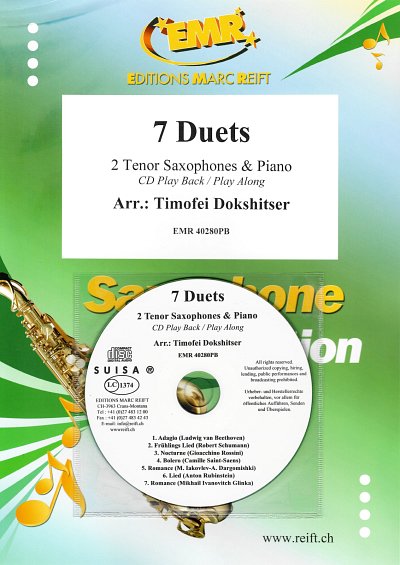 7 Duets, 2TsaxKlav (+CD)
