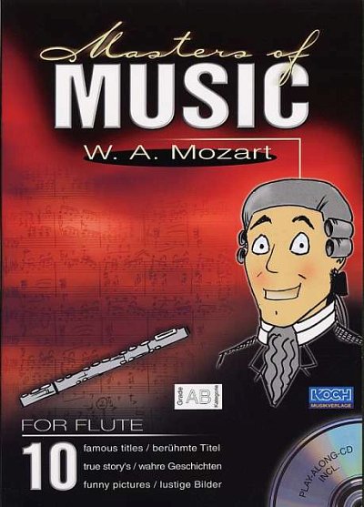 W.A. Mozart: Masters of Music - W. A. Mozart - Flö, Fl (+CD)
