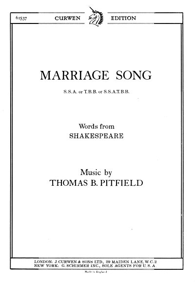 Marriage Song