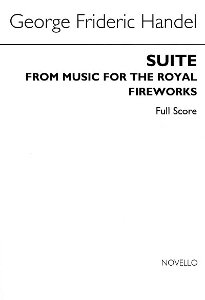 G.F. Händel: Handel Music For The Royal Fireworks (Score) Orch