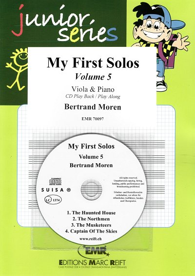 B. Moren: My First Solos Volume 5, VaKlv (+CD)