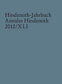 Hindemith-Jahrbuch 41