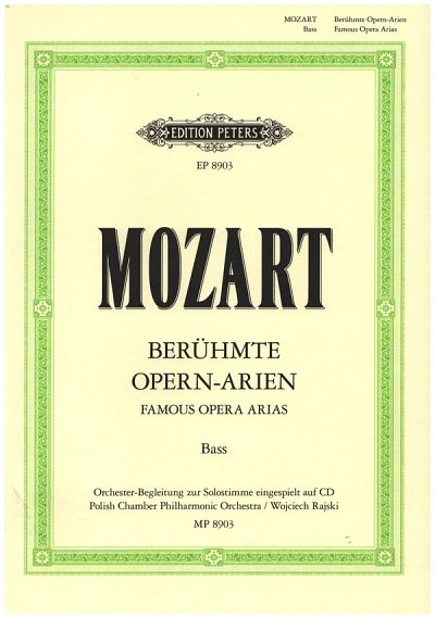 W.A. Mozart: Berühmte Opern-Arien, GesBKlv (KA)