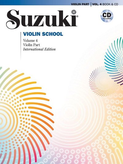 S. Suzuki: Suzuki Violin School 4 - Violin Part, Viol (+CD)