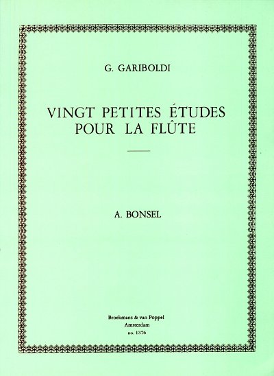 G. Gariboldi: 20 Petite Etudes, Fl