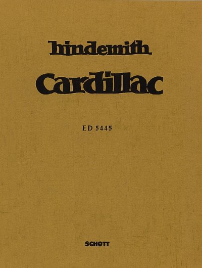 P. Hindemith: Cardillac, GsGchOrch (KA)