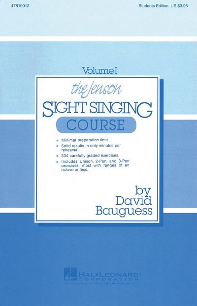 The Jenson Sight Singing Course Vol. I, Ch (Chpa)