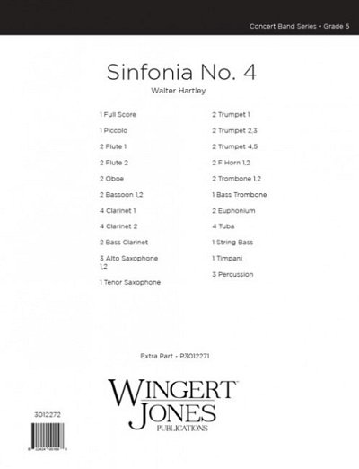 W.S. Hartley: Sinfonia No. 4, Blaso (Part(C))