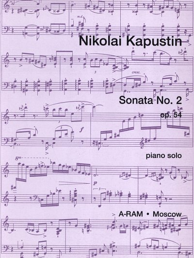 N. Kapustin: Sonata No. 2 op. 54, Klav