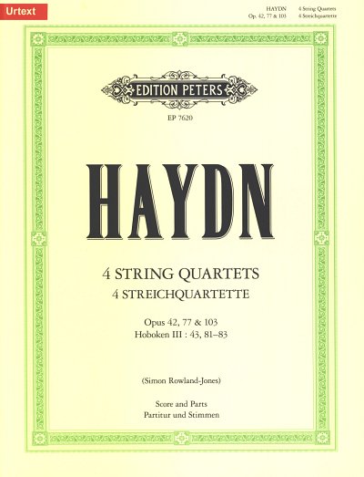 J. Haydn: Quartett Op 77 + Op 103