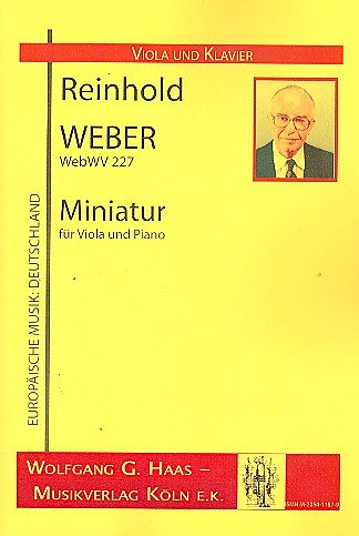 R. Weber: Miniatur Webwv 227, VlaKlav