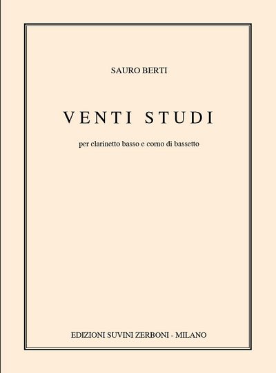20 Studi per Clarinetto 