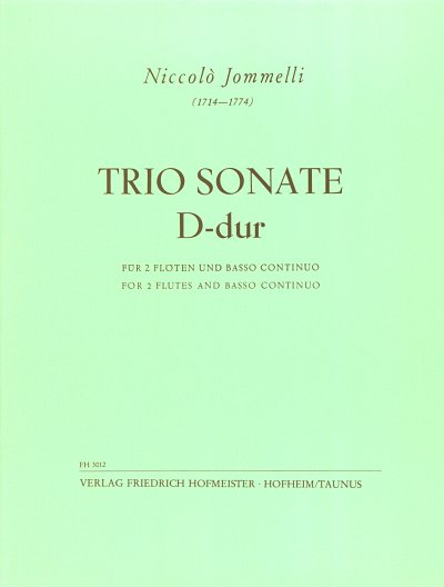 N. Jommelli: Triosonate D-Dur