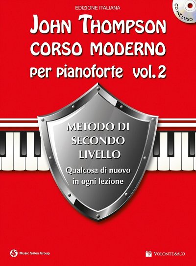 J. Thompson: Corso Moderno Per Piano V.2, Klav (+CD)