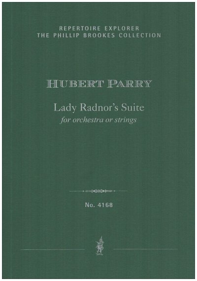 Lady Radnor's Suite, Sinfo (Part.)