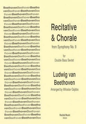 L. v. Beethoven: Recitative and Chorale From Symphon (Pa+St)