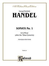 DL: G.F. Händel: Handel: Sonata No. 1 in G Mi, VcKlav (Klavp