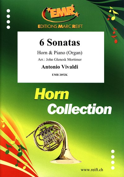 A. Vivaldi: 6 Sonatas, HrnKlav/Org (KlavpaSt)