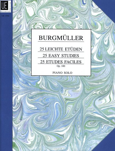 F. Burgmüller: 25 leichte Etüden op. 100, Klav