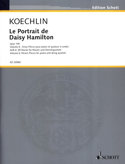 C. Koechlin: Le Portrait de Daisy Hamilto, Klavquint (Pa+St)