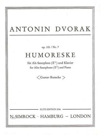 A. Dvo_ák: Humoreske op. 101/7 , ASaxKlav