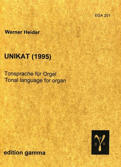 W. Heider: Unikat (1995)