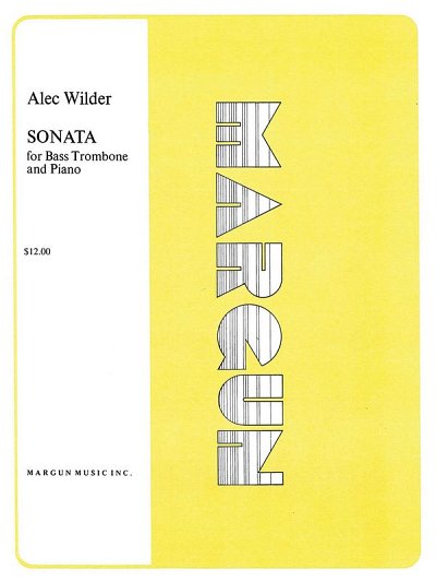 A. Wilder: Sonata for Bass Trombone and, BposKlav (KlavpaSt)