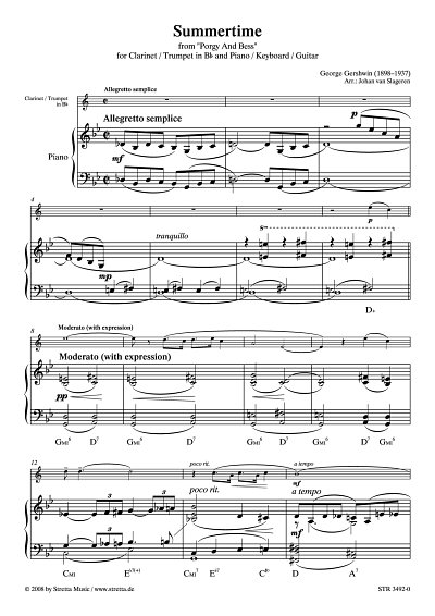 DL: G. Gershwin: Summertime from 