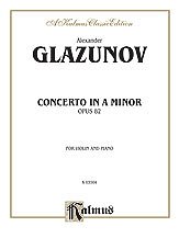 DL: A. Glasunow: Glazunov: Concerto in A Mino, VlKlav (Klavp