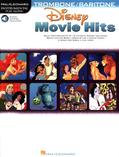 Disney Movie Hits (Posaune), Pos/Barh (+Audiod)