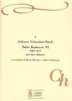 J.S. Bach: French Suite No. 6 BWV 817, 2Git (Pa+St)