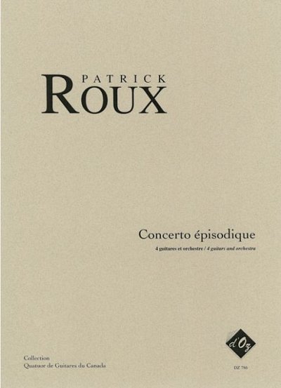 P. Roux: Concerto épisodique