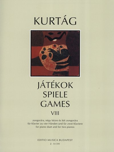 G. Kurtág: Játékok - Spiele - Games 8, Klav4m (Sppa)