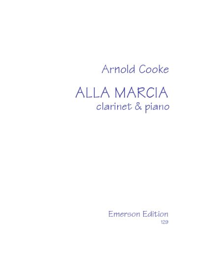 A. Cooke: Alla Marcia